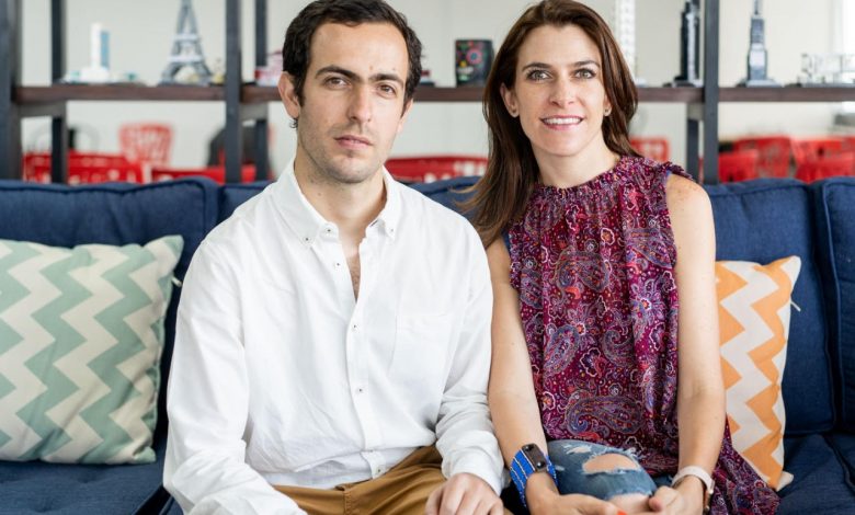 Federico Suárez y Ariadna Trapote, cofundadores de Little Bookmates