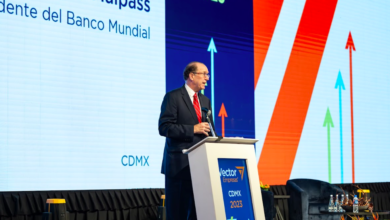 David Malpass, Ex Presidente del Banco Mundial en la conferencia Magistral de Vector Casa de Bolsa en Ciudad de México. Foto cortesía: Vector Casa de Bolsa