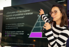 Mariana Costa Checa, cofundadora de Laboratoria+, vio la importancia del aprendizaje en comunidad en el desarrollo profesional de las mujeres en América Latina.