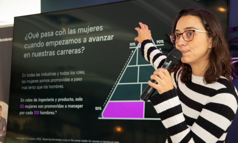 Mariana Costa Checa, cofundadora de Laboratoria+, vio la importancia del aprendizaje en comunidad en el desarrollo profesional de las mujeres en América Latina.