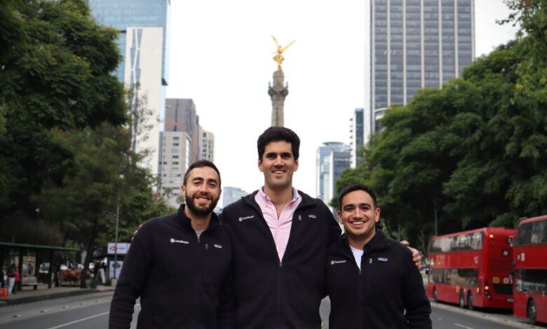 Antonio Grass, Nicolás Serrano y Carlos Carvajal, fundadores de DataScope