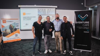 Nicolás Afsen (Brota), Cristian Olea (Manutara Ventures), Heinrich Hinrichsen (Brota), Ricardo Donoso (Manutara Ventures)