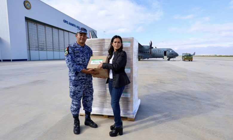 Katya Somohano entregó despensas a la Sedena Las despensas serán distribuidas a familias en Guerrero Autor/copyright: Iberdrola México