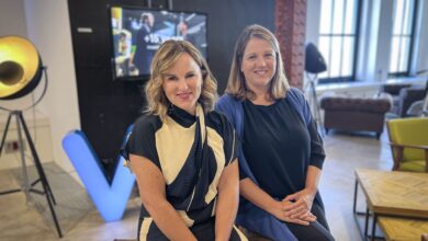 Vanesa Díaz (LuxQuanta) y Paloma Castellano (Wayra) Autor/copyright: Wayra