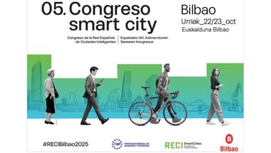 Cartel promocional digital del V Congreso Smart City RECI
